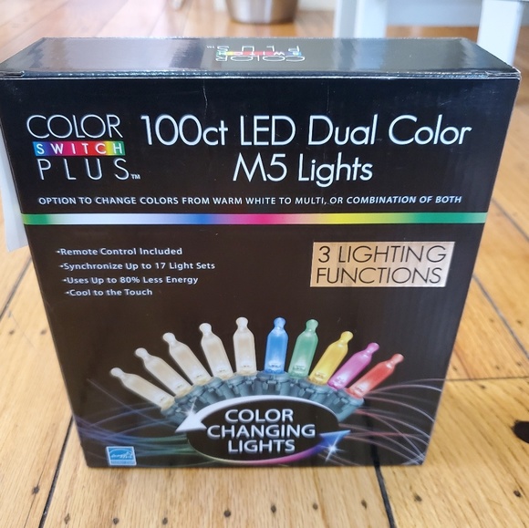 Holiday Color Switch Plus 10ct Led Dual Color M5 Lights Poshmark